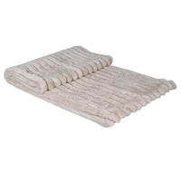 Truffle Faux Fur Throw 180cm | Annie Mo's