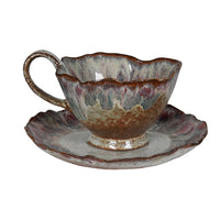 Set of Four Brown Ombré Tea Set | Annie Mo's