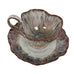 Set of Four Brown Ombré Tea Set