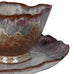 Set of Four Brown Ombré Tea Set