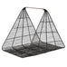 Antiqued Bronze Mesh Log Basket 56cm