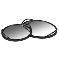 Set of Two Round Mirrored Trays 40cm | Annie Mo's