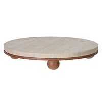 Stone Tray with Ball Feet 40cm | Annie Mo's