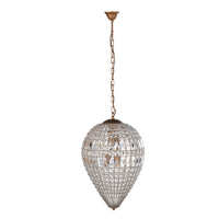 Dome Beaded Crystal Chandelier 70cm | Annie Mo's