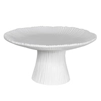 Organic Shaped Ceramic Cake Stand 35cm| Annie Mo's