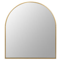 Wide Golden Framed Arch Wall Mirror 90cm | Annie Mo's