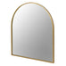 Wide Golden Framed Arch Wall Mirror 90cm