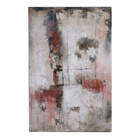 Pink Hue Textural Abstract Painting 150cm | Annie Mo's