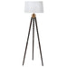 Wooden Spindle Tripod Lamp with Shade 160cm| Annie Mo's