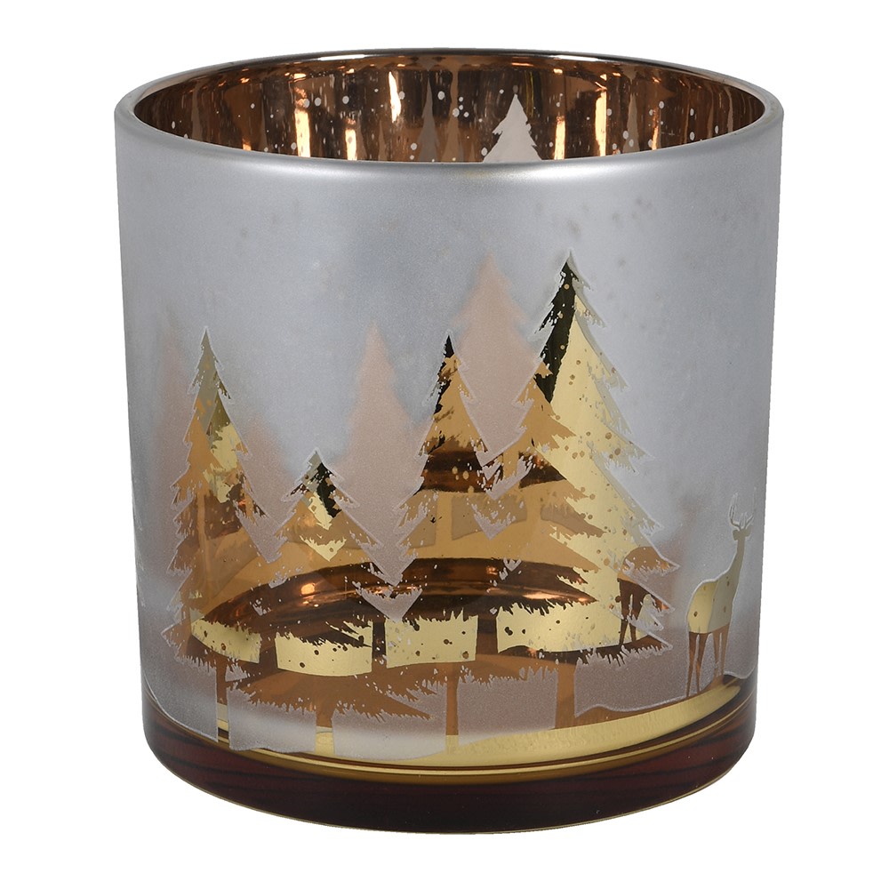 Gold Deer Candle Holder 15cm | Annie Mo's