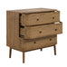 Cayman Smoked Chest of Drawers 80cm