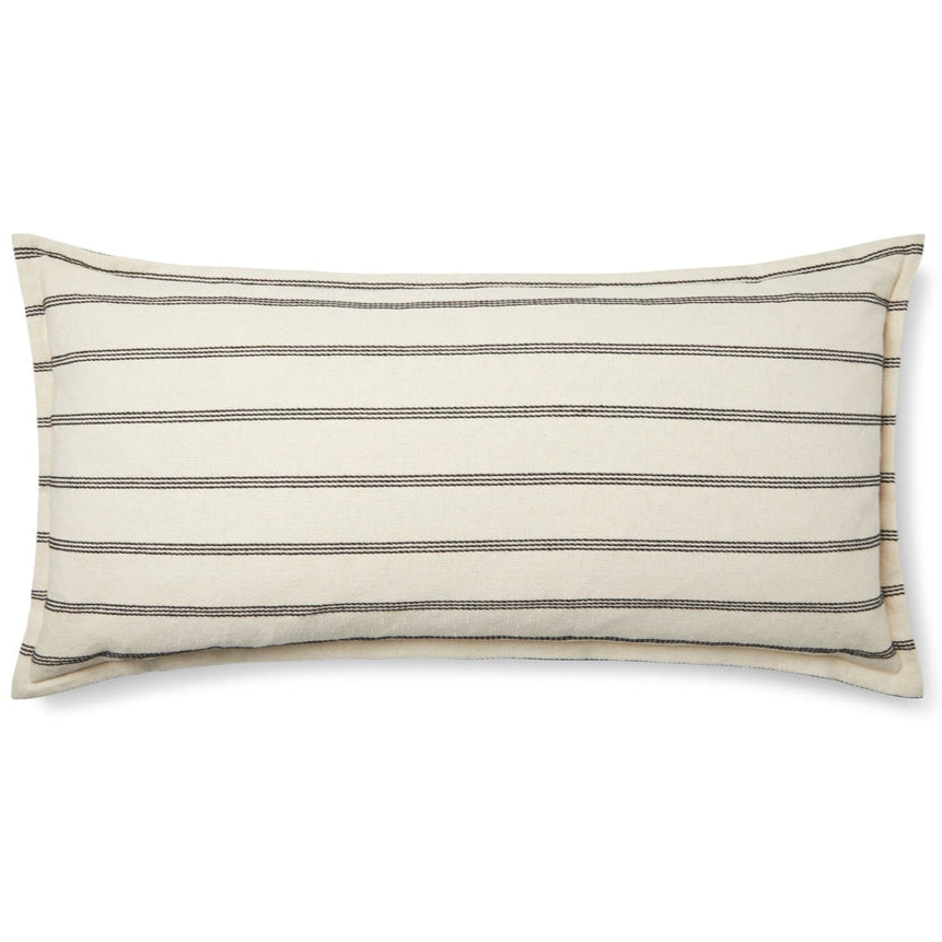 Lincoln Long Oblong Cushion Stitched Stripe 70x35cm | Annie Mo's