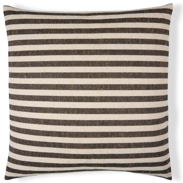 Frank Giant Cushion Heavy Cotton Linen | Coffee/Cream 65x65cm | Annie