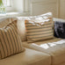 Arthur Large Oblong Cushion | Striped Stitched 60x40cm