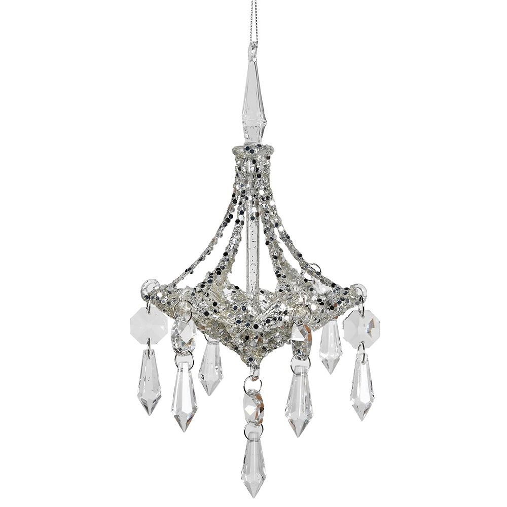 Crystal Chandelier Hanging Droplet Decoration 22cm | Annie Mo's