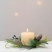 Blueberry and Fircone Candle Ring 11cm | Annie Mo's