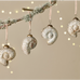 Dachin Shell Baubles - Rustic Gold - Set of Four | Annie Mo's