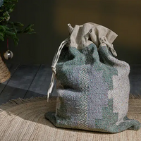 Dhanda Recycled Wool Sack - Moss and Natural | Annie Mo's