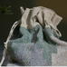 Dhanda Recycled Wool Sack - Moss and Natural