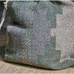 Dhanda Recycled Wool Sack - Moss and Natural