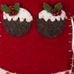 Felt Christmas Pudding Jumper 10cm