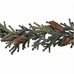 Frosted Pine with Cones Garland 180cm