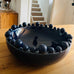 Emmerdale Dark Blue Bowl with Balls on Rim