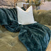 Faux Fur Mallard Throw 130 x 170cm