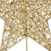 Gold Sparkling Wire Mesh Tree Top Star