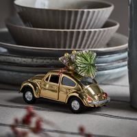 Golden Christmas Car - Size Choice| Annie Mo's