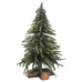 Green Fir Tree on Log with Golden Sparkles | Annie Mo's