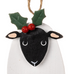 Hanging Sheep with Holly Hanger 6cm