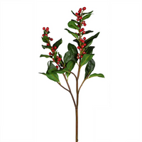 Holly and Berry Stem 68cm | Annie Mo's