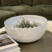 Distressed White Ceramic Bowl 29cm