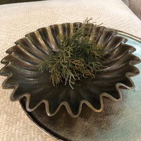 Zarida Antiqued Bronze Metal Bowl 40cm | Annie Mo's