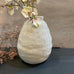 Greyish White Textured Ceramic Vase 26cm