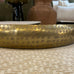 Antiqued Brass Round Tray 45cm