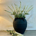 Textured Black Terracotta Vase 38cm | Annie Mo's