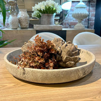 Stone Effect Distressed Bowl 50cm | Annie Mo's