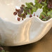 Large White Wavy Bowl 35cm