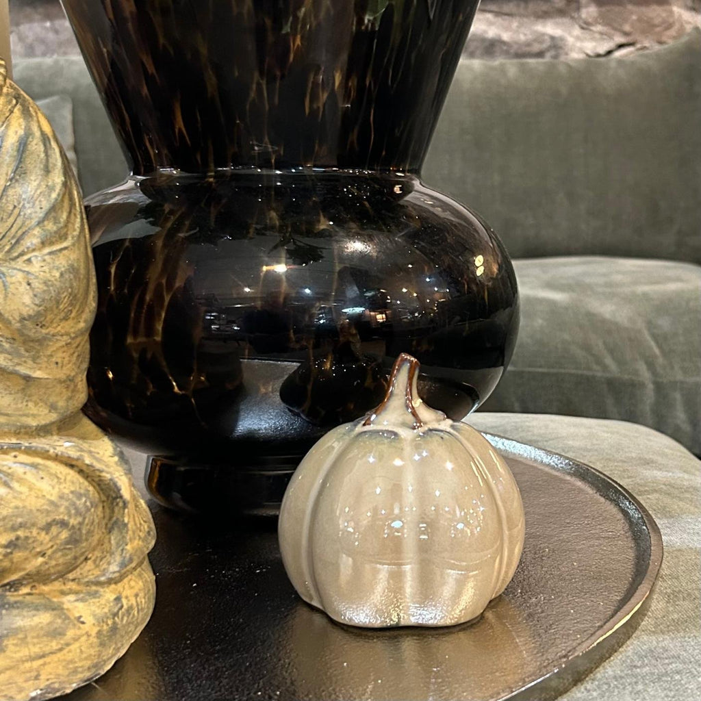 Ceramic Glazed Pumpkin 10cm | Annie Mo's