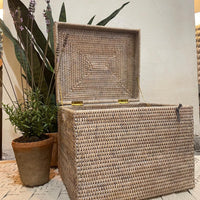 Rattan Storage Box 35cm | Annie Mo's