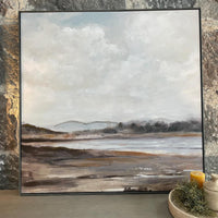 Misty Landscape Print On Canvas 102cm | Annie Mo's