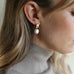 Freshwater Pearl Earrings Gold