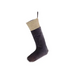 Karru Cotton Velvet Stocking - Charcoal