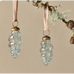 Khol Shell Baubles - Clear Antique - (Set of Four)