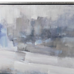 Large Framed Abstract Coastal View Picture 158cm