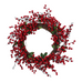 Large Red Berry and Leaf Wreath | Annie Mo's