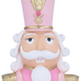 Large Resin Pink Nutcracker