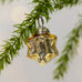 Bag of Ten Mini Mixed Shape Baubles - Golden and Silver